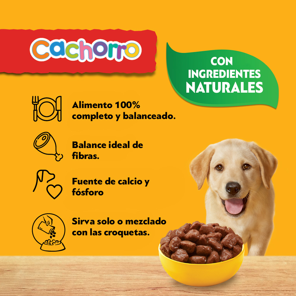 PEDIGREE® SOBRES™ Cachorro En Salsa Sabor Carne - 3
