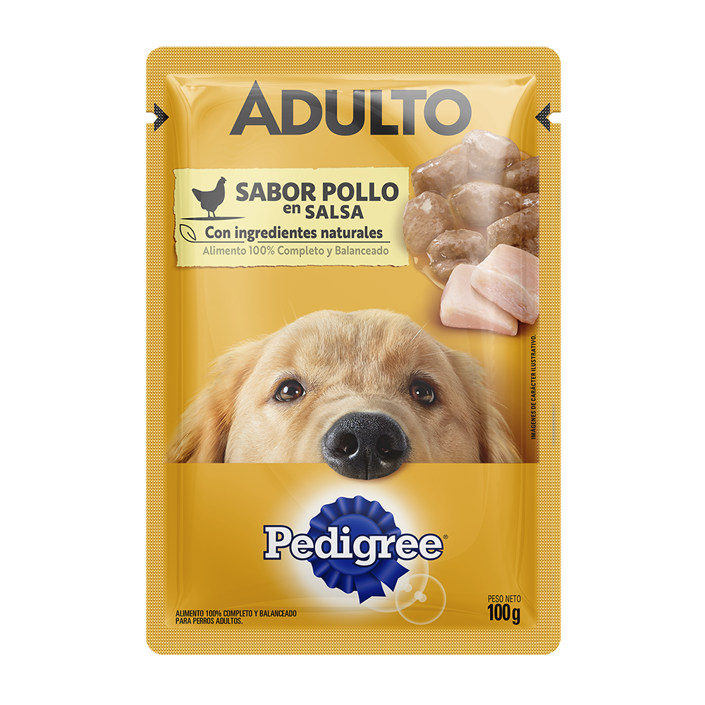 PEDIGREE® SOBRES™ Adulto En Salsa Sabor Pollo - 1