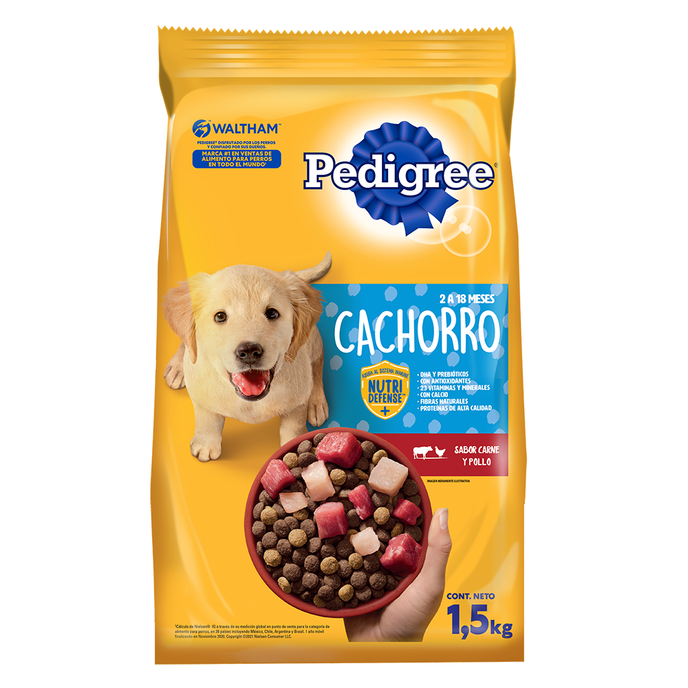 PEDIGREE® Croquetas Cachorro Sabor Carne Y Pollo - 1