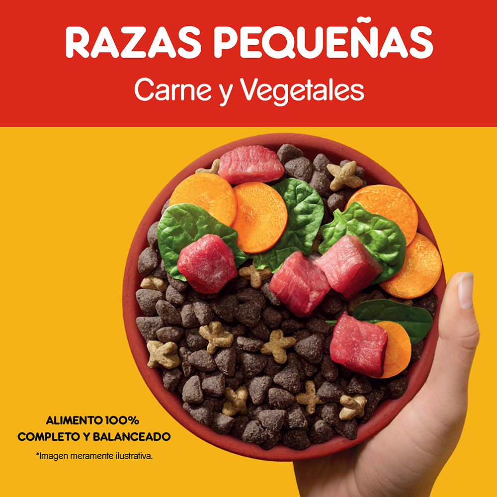 PEDIGREE® Adulto Razas Pequeñas Sabor Carne Y Vegetales - 5