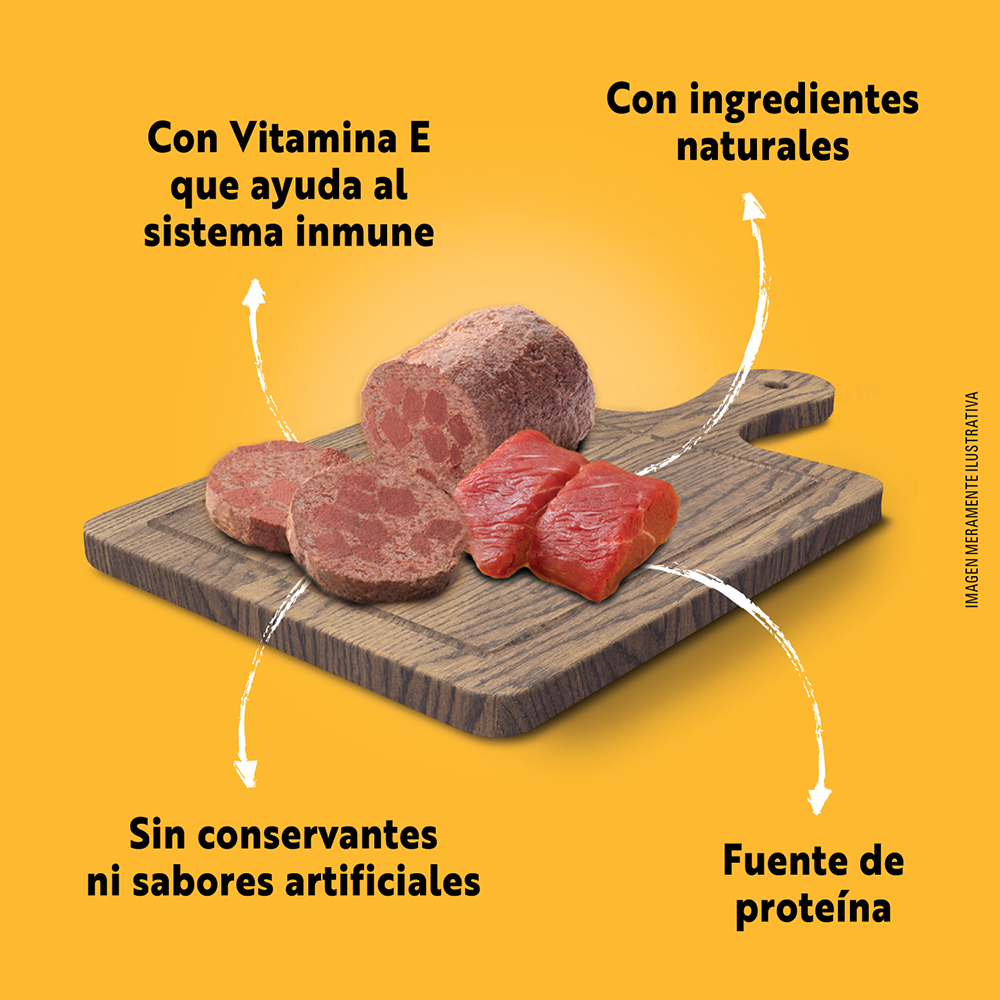 PEDIGREE® Alimento Húmedo En Lata Sabor Carne - 5