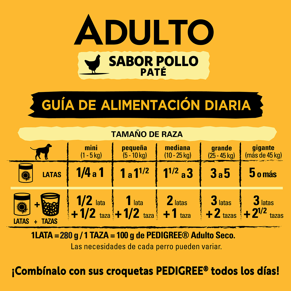 PEDIGREE® Alimento Húmedo En Lata Sabor Pollo - 7