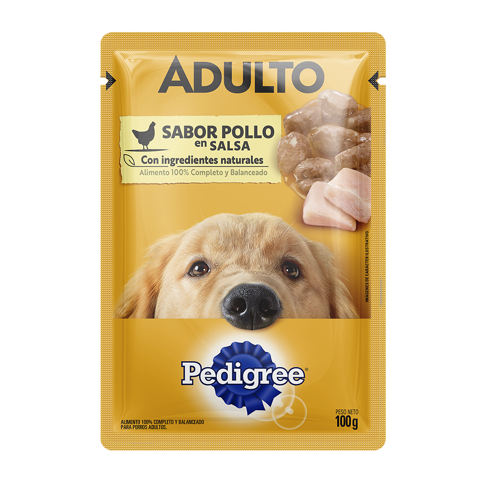 PEDIGREE® SOBRES™ Adulto En Salsa Sabor Pollo