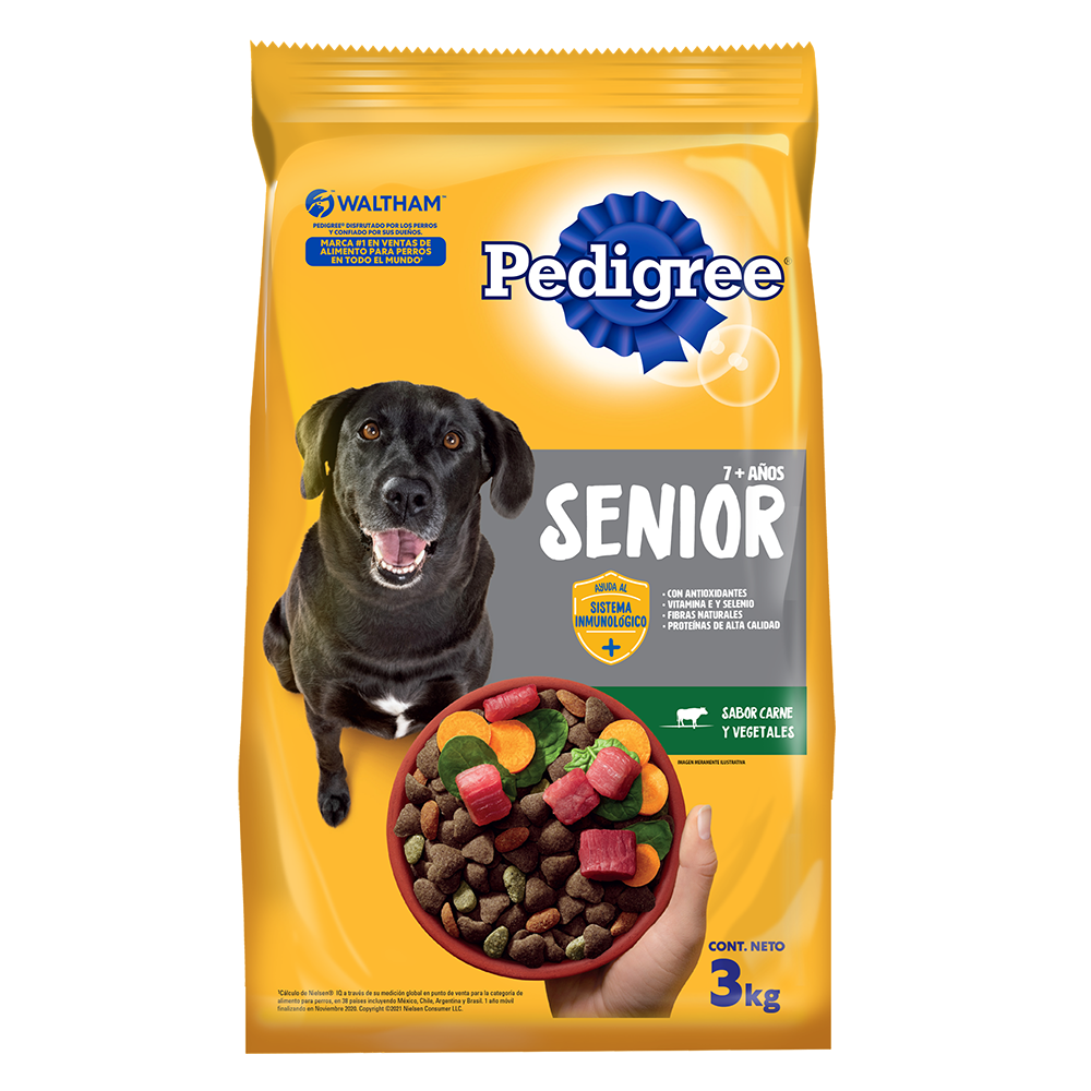 PEDIGREE® Croquetas Senior Sabor Carne Y Vegetales