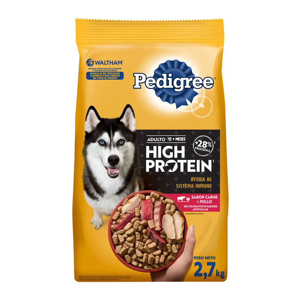 PEDIGREE® High Protein Croquetas Adulto Sabor Carne Y Pollo